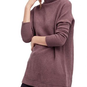 Free People Ottoman Sweater Plum
